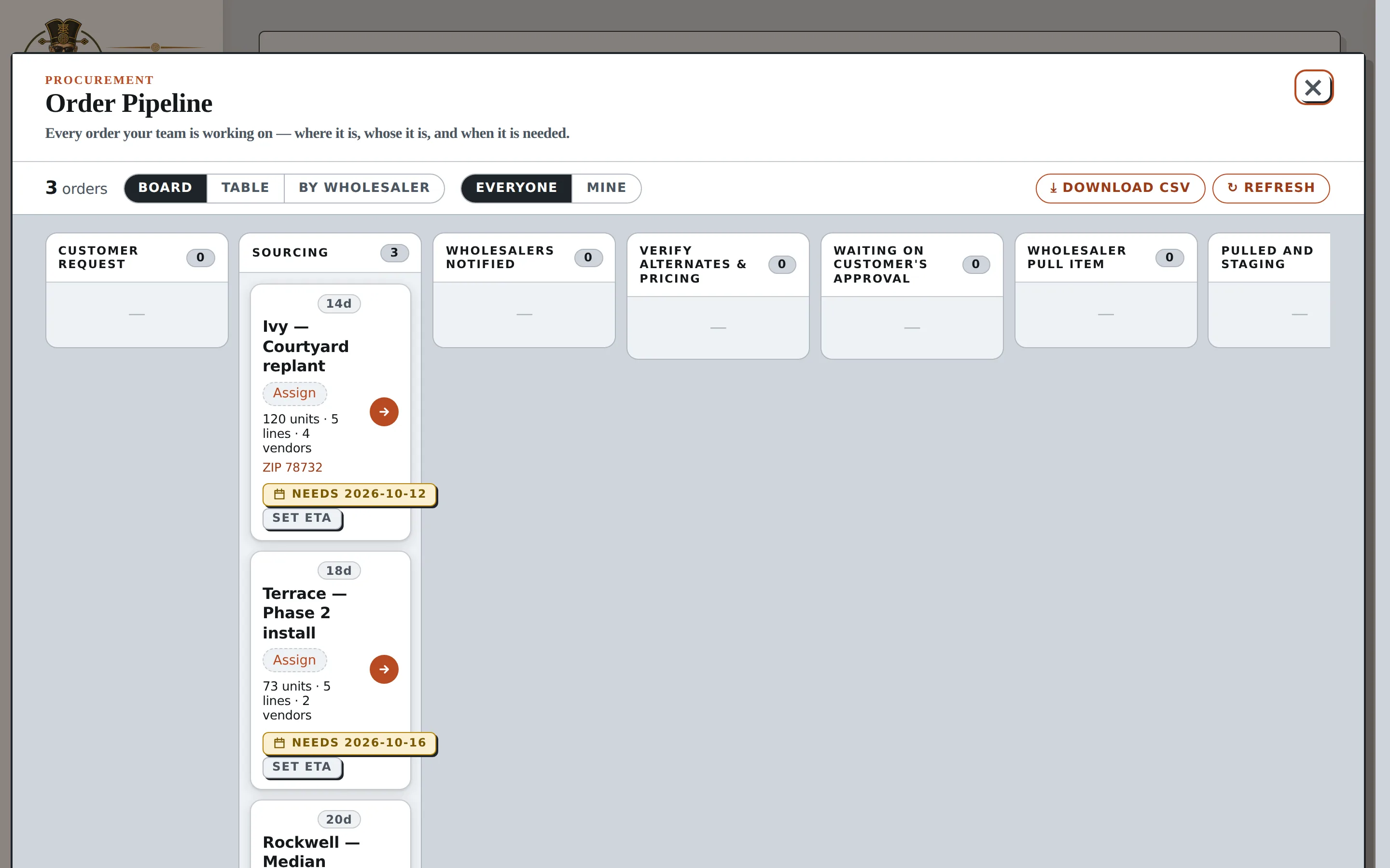 Team Board