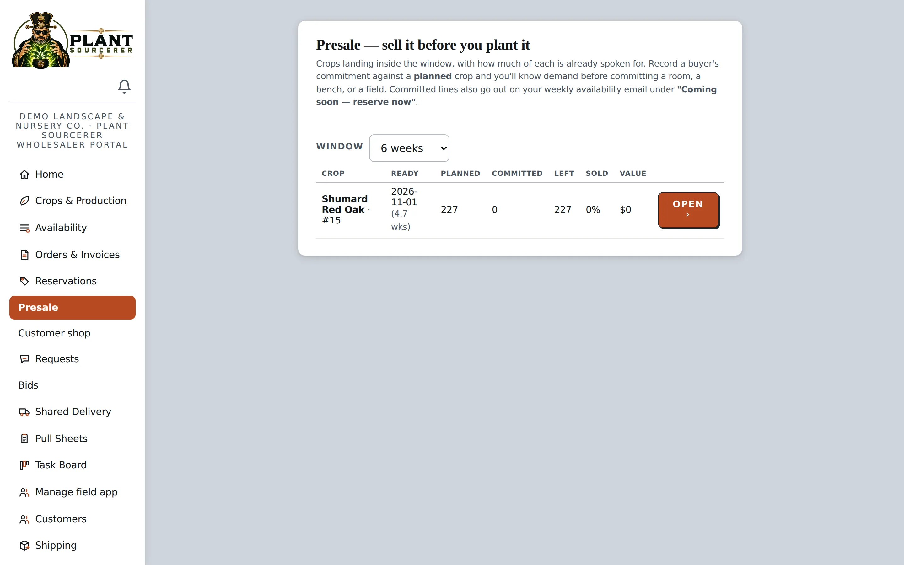 Presale